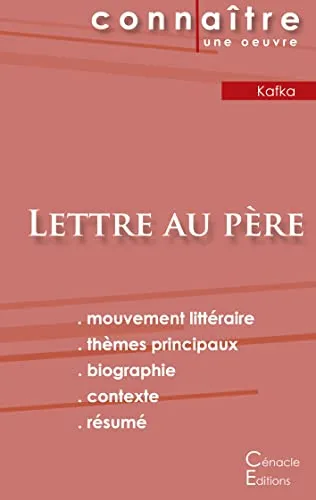 Fiche de lecture Lettre au pere de Kafka (Analyse litteraire de reference et resume complet)