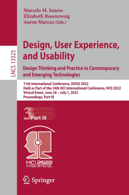 Design, User Experience, and Usability