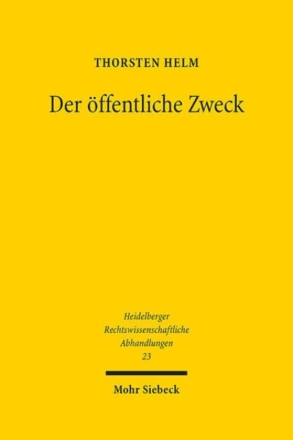 Der offentliche Zweck
