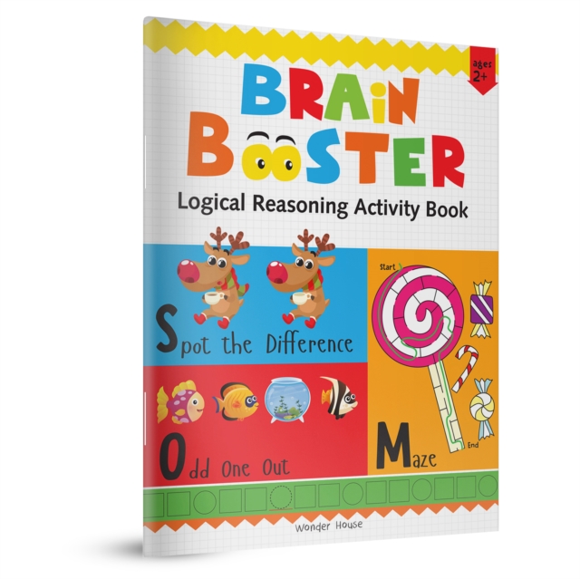 Preschool Activity Book Brain Booster - Logical Reasoning Activity Book for Kids