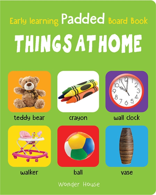 Early Learning Padded Book of Things At Home