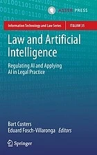 Law and Artificial Intelligence : Regulating AI and Applying AI in Legal Practice : 35