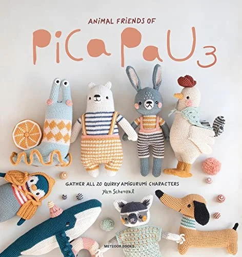 Animal Friends of Pica Pau 3 : Gather All 20 Quirky Amigurumi Characters