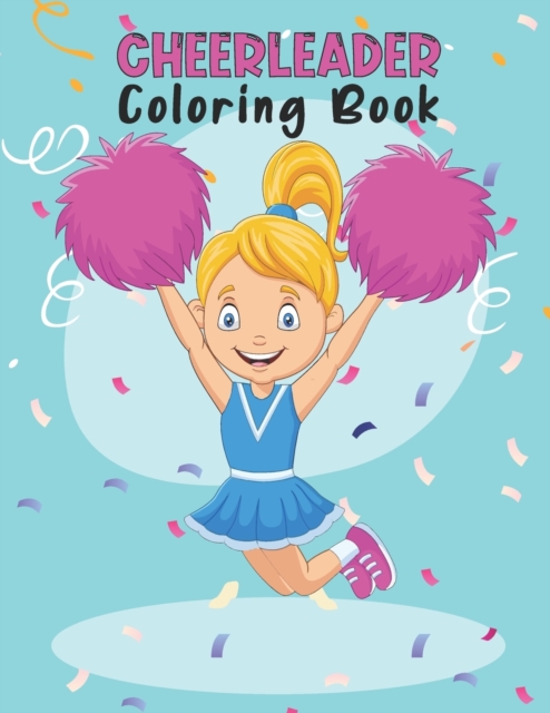 Cheerleader Coloring Book