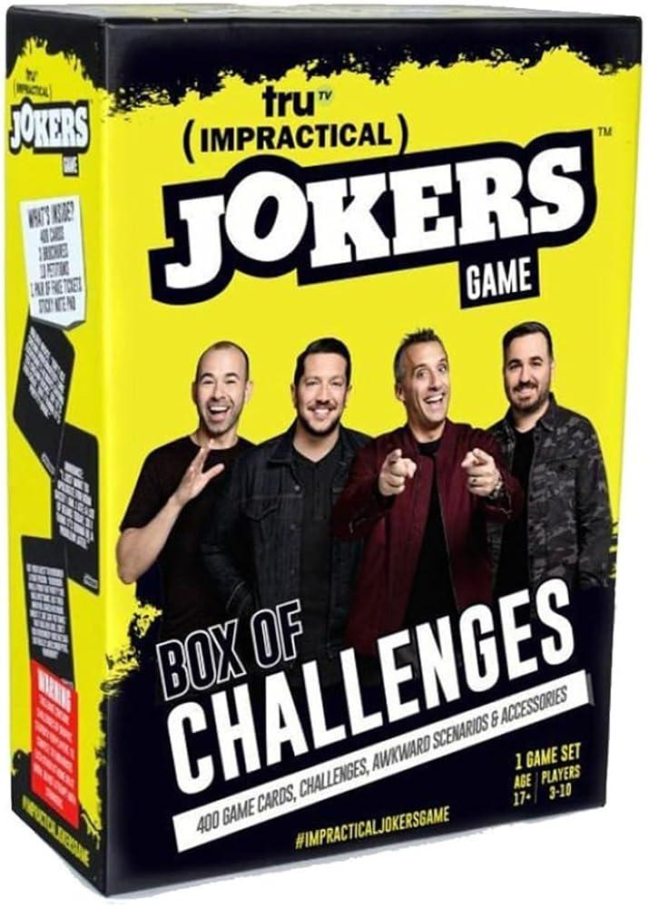 Impractical Jokers Box of Challenges Card Game