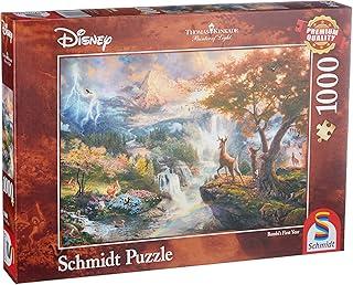 Disney - Bambi's First Year by Thomas Kinkade 1000 Piece Schmidt Puzzle