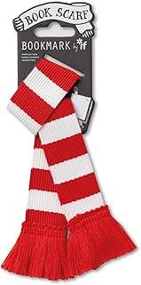 Book Scarf Bookmark - Red & White