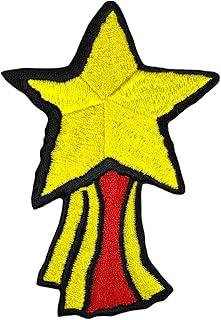 Golden Star Sew On Patch