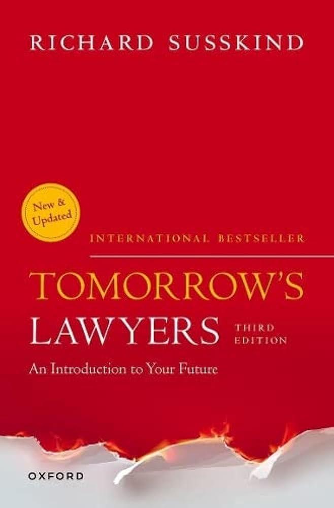 Tomorrow's Lawyers : An Introduction to your Future