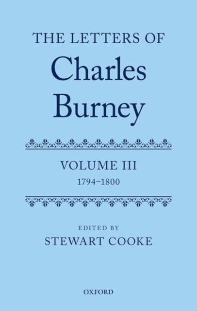 The Letters of Dr Charles Burney