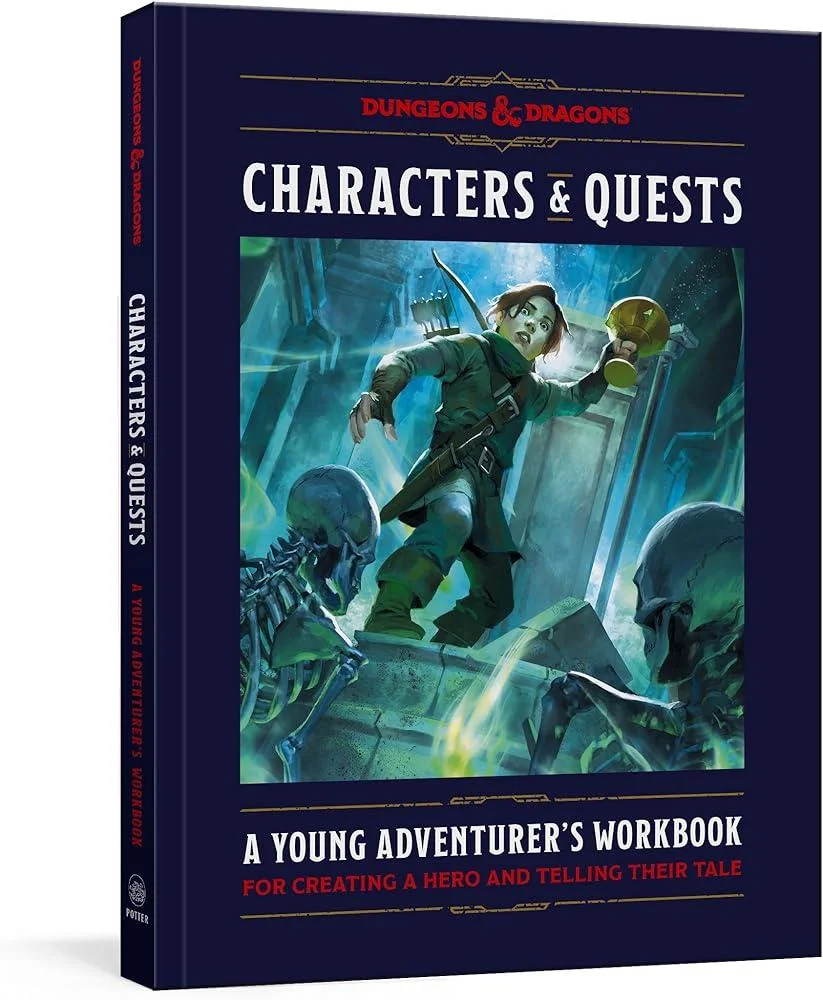 Characters & Quests (Dungeons & Dragons) : A Young Adventurer's Workbook for Creating a Hero and Telling Their Tale