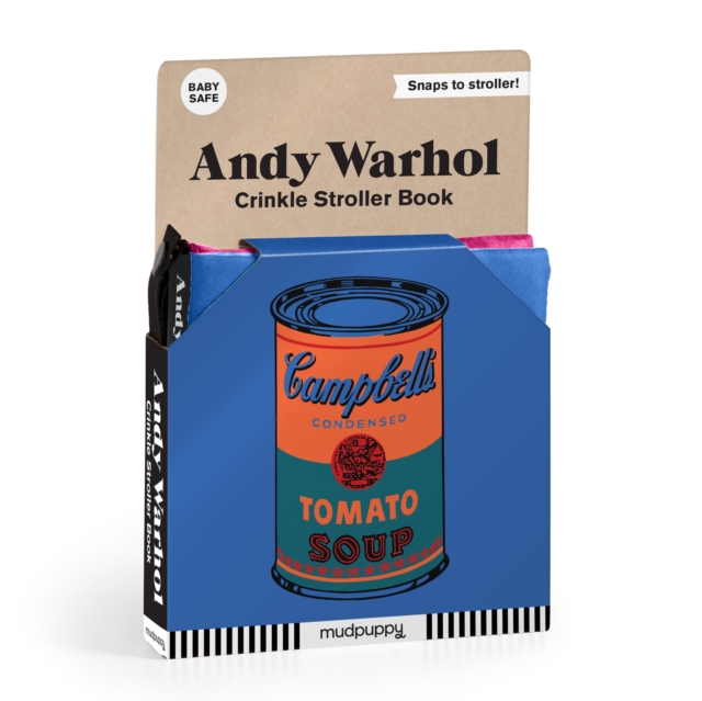 Andy Warhol Crinkle Fabric Stroller Book