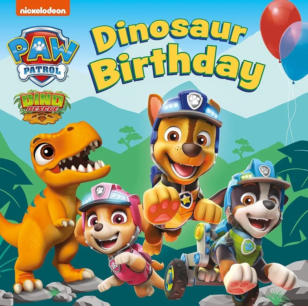 PAW Patrol Board Book – Dinosaur Birthday