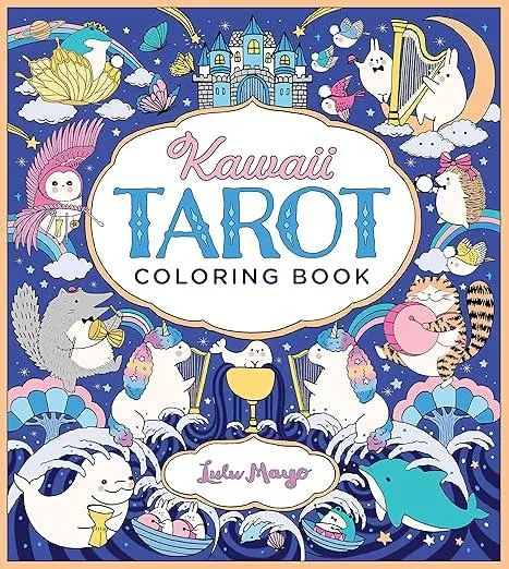 Kawaii Tarot Coloring Book