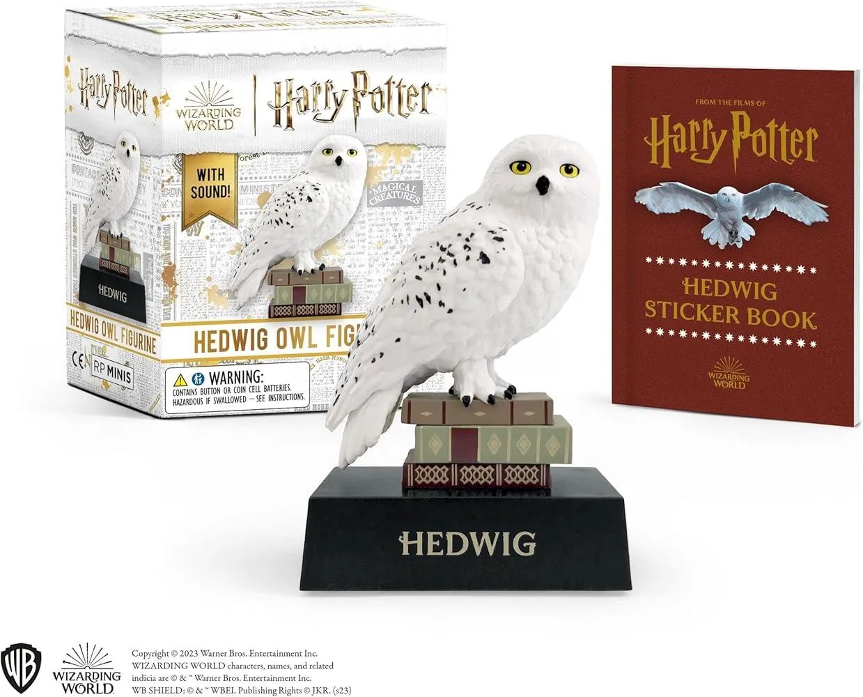 Harry Potter: Hedwig Owl Figurine : With Sound!