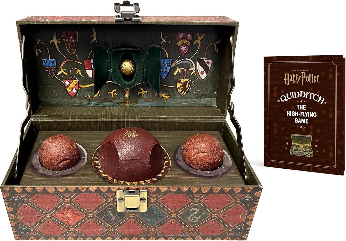 Harry Potter Collectible Quidditch Set (Includes Removeable Golden Snitch!) : Revised Edition