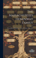 The Massachusetts Hemenway Family