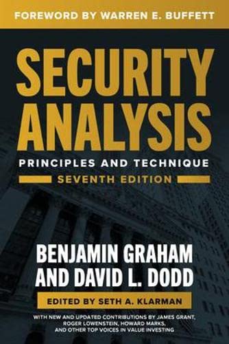 Security Analysis, Seventh Edition