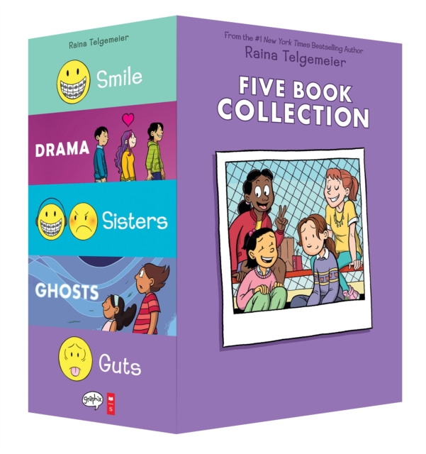 Raina Telgemeier Five Book Collection