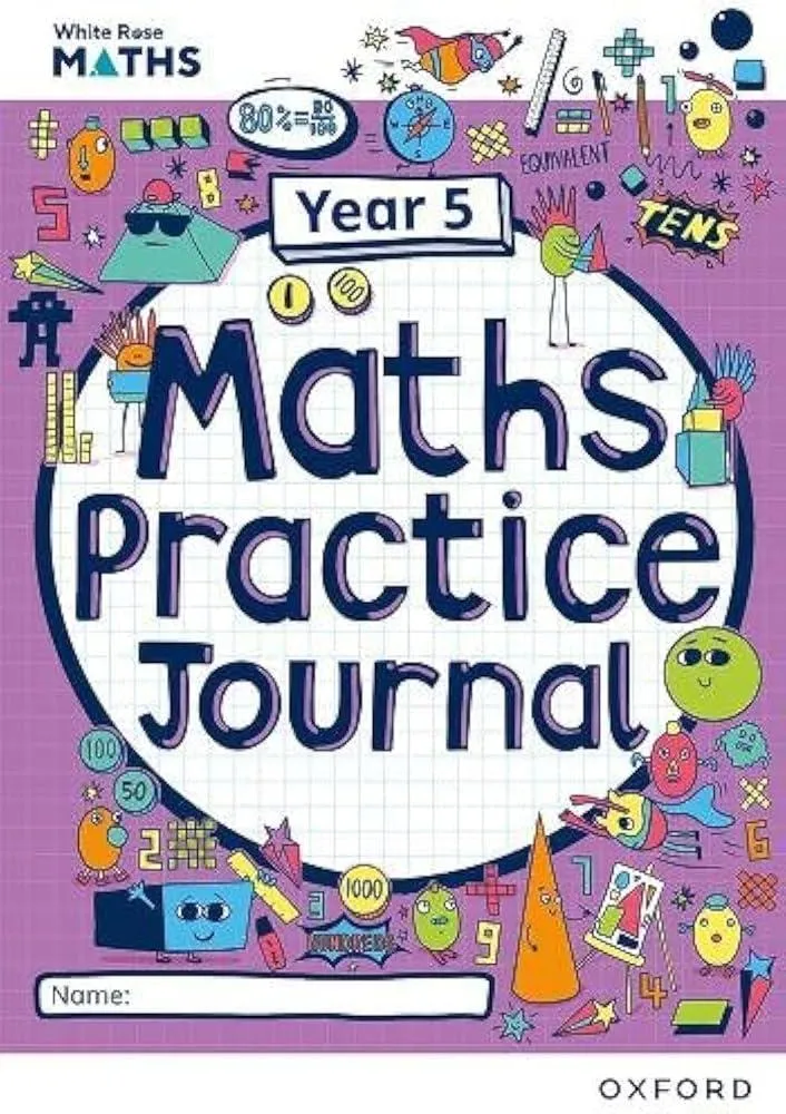 White Rose Maths Practice Journals Year 5 Workbook: Single Copy