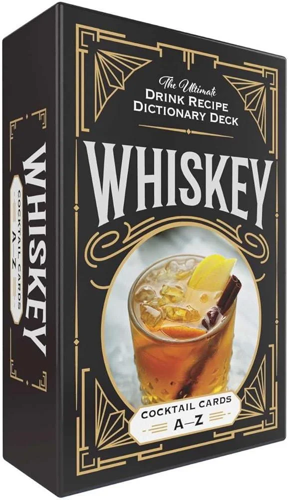 Whiskey Cocktail Cards A–Z : The Ultimate Drink Recipe Dictionary Deck