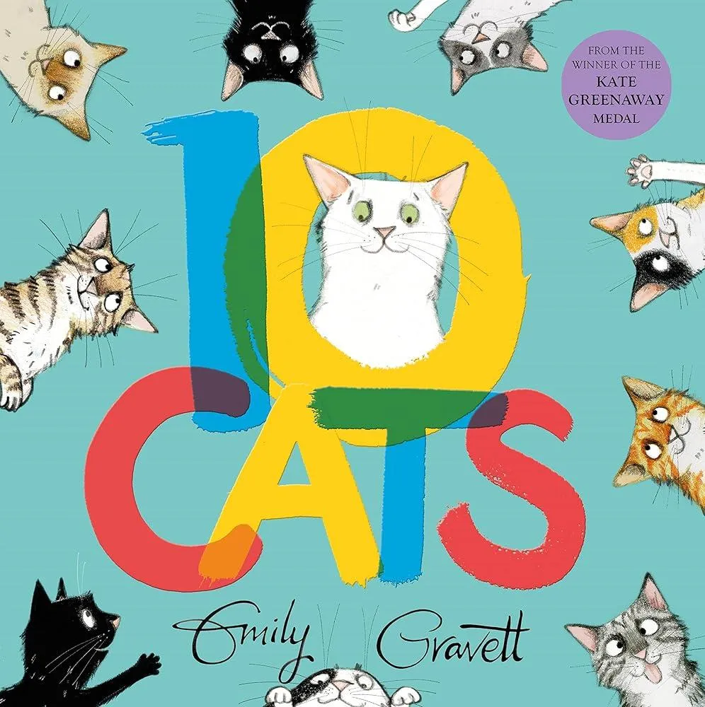 10 Cats : A chaotic colourful counting book