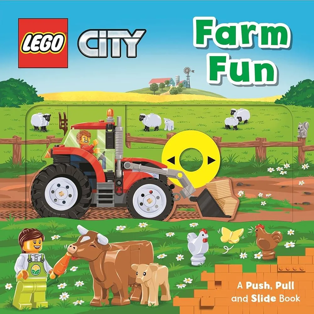 LEGO® City. Farm Fun : A Push, Pull and Slide Book