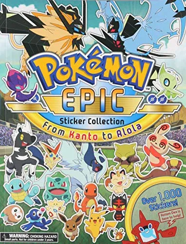Pokemon Epic Sticker Collection