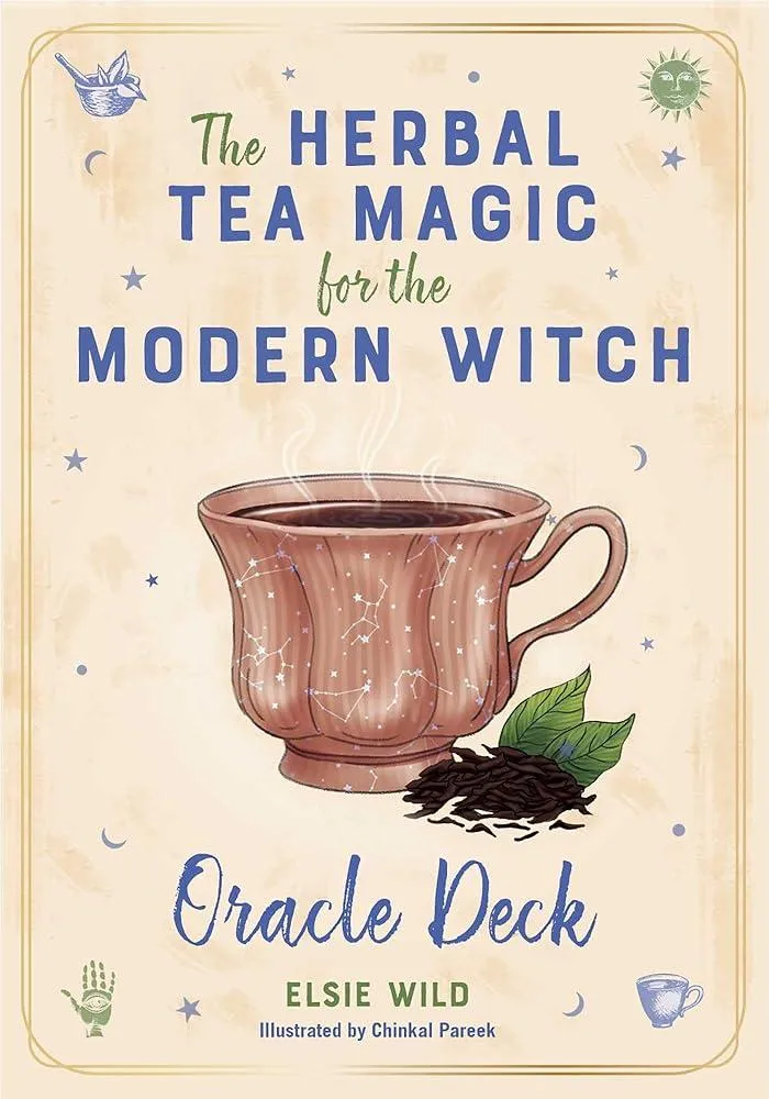 The Herbal Tea Magic For The Modern Witch Oracle Deck : A 40-Card Deck and Guidebook for Creating Tea Readings, Herbal Spells, and Magical Rituals