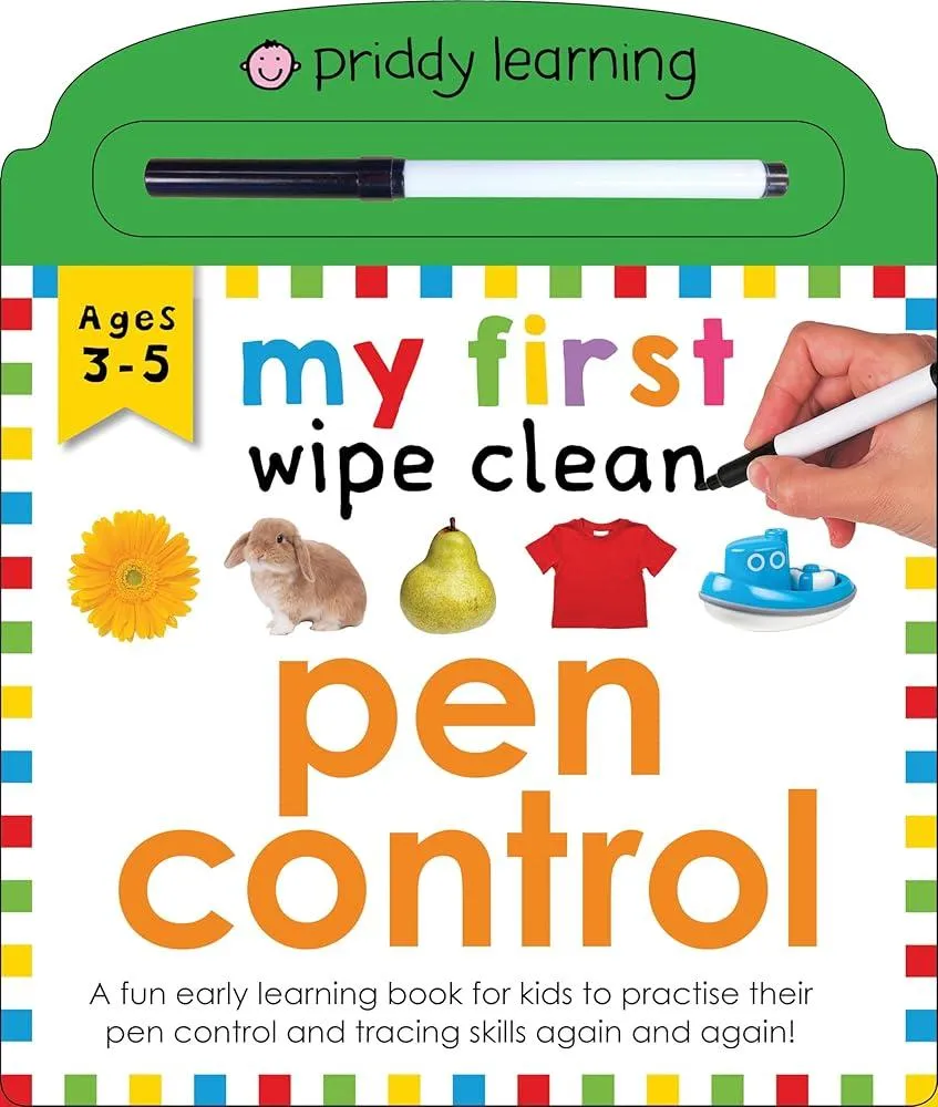 My First Wipe Clean: Pen Control