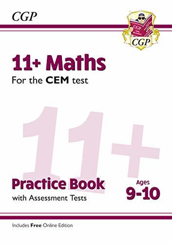 11+ CEM Maths Practice Book & Assessment Tests - Ages 9-10 (with Online Edition)