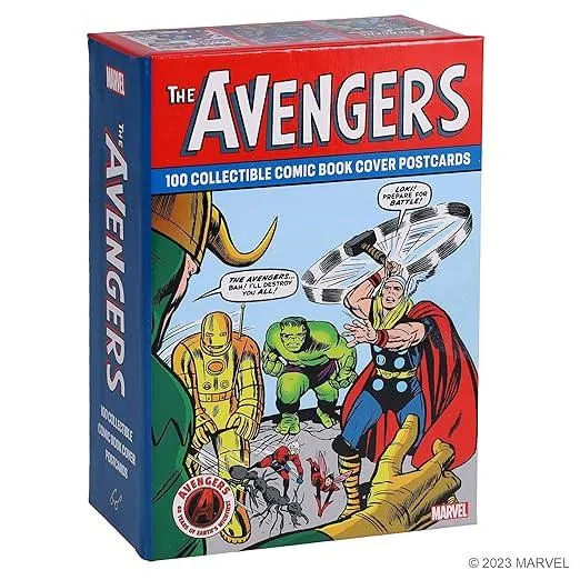 Avengers: 100 Collectible Comic Book Cover Postcards