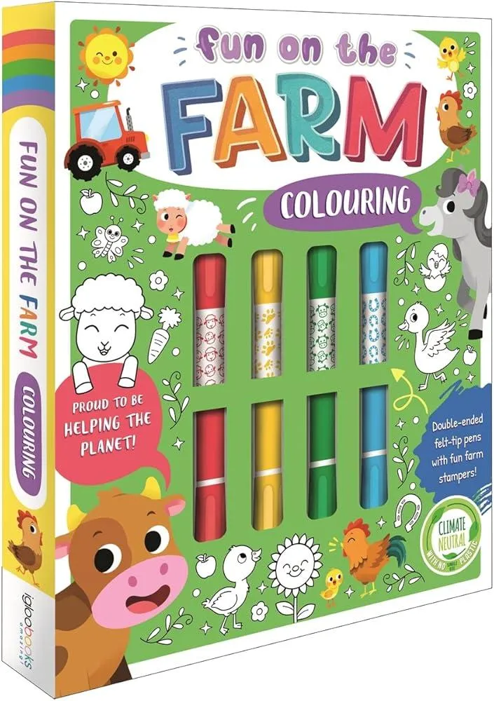 Fun on the Farm Colouring