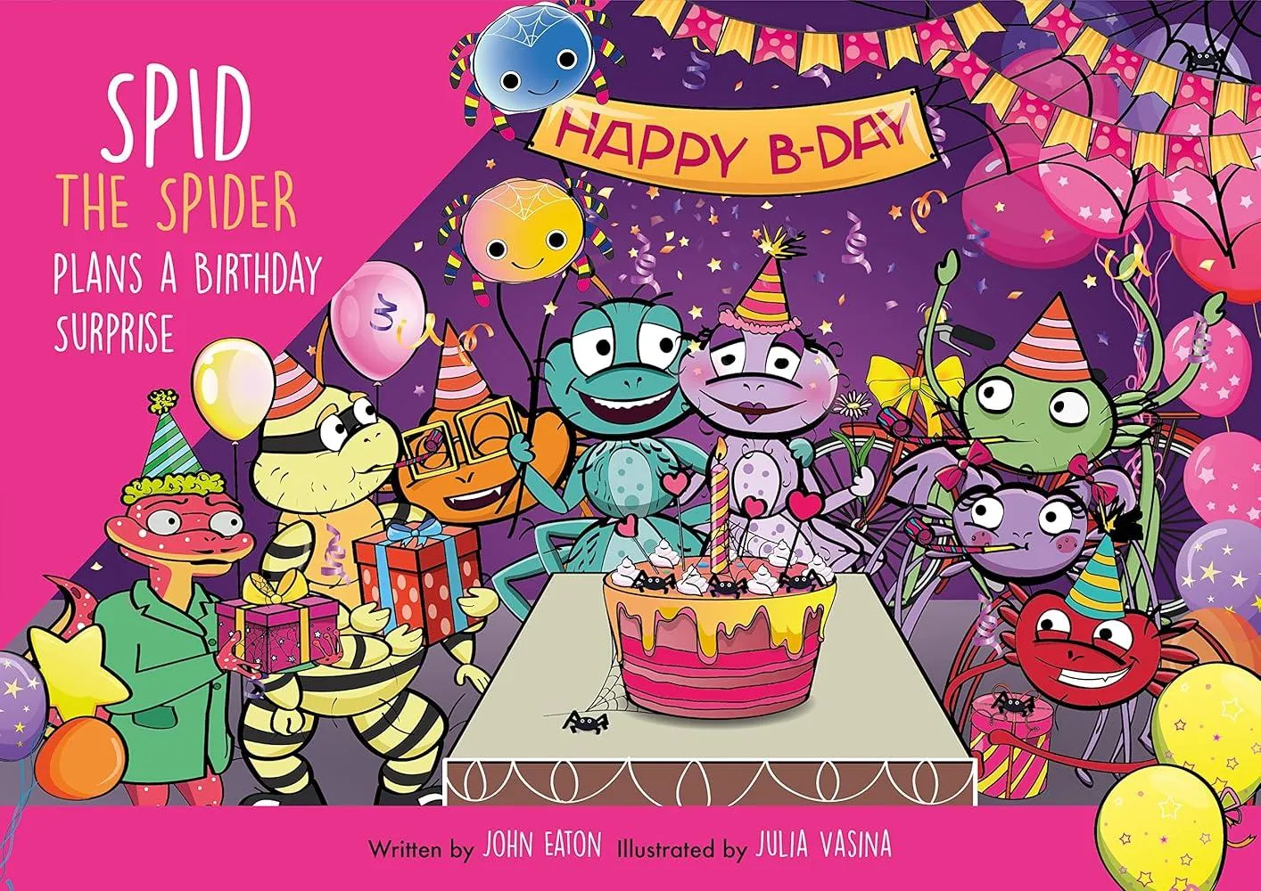 Spid the Spider Plans a Birthday Surprise : 8