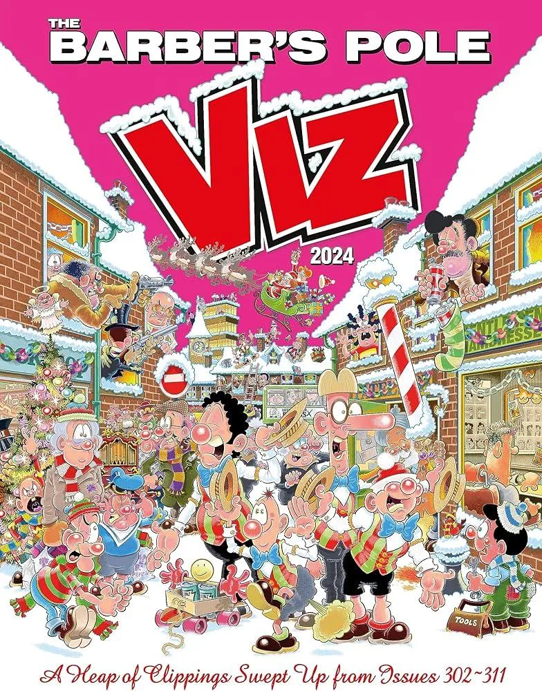 Viz Annual 2024: The Barber's Pole : A Heap of Clippings Swept Up from Issues 302-311