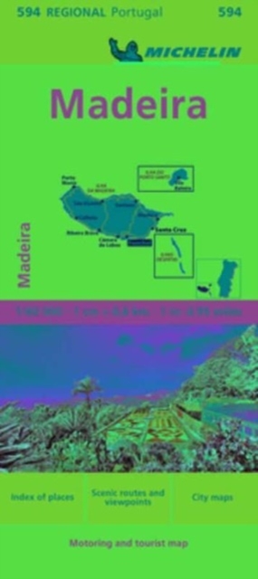 Madeira - Michelin Regional Map 594