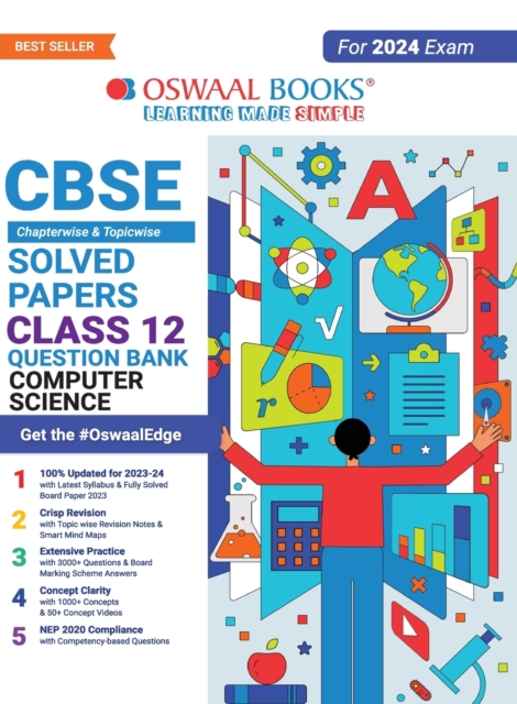 Oswaal Cbse Chapterwise Solved Papers 2023-2014 Computer Science Class 12th
