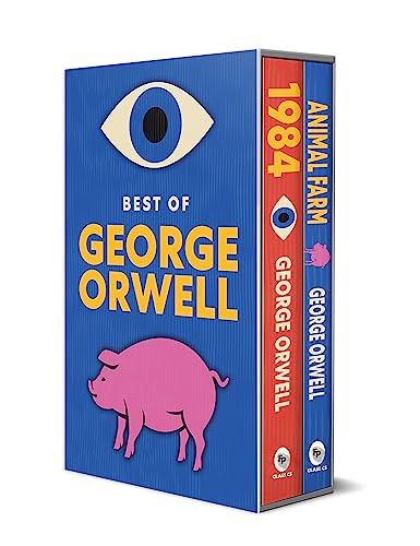 Best of George Orwell Boxed Set (Animal Farm & 1984) Set of 2 Books