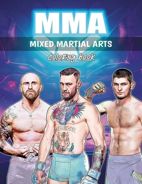 MMA (Mixed martial arts) Coloring book