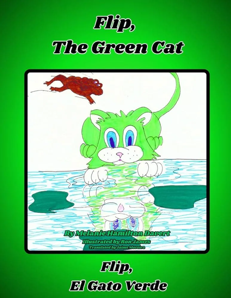 Flip, The Green Cat : Flip, el gato verde