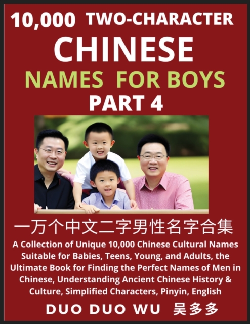 Learn Mandarin Chinese with Two-Character Chinese Names for Boys (Part 4)