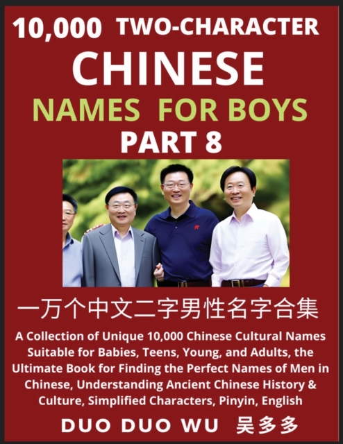 Learn Mandarin Chinese with Two-Character Chinese Names for Boys (Part 8)