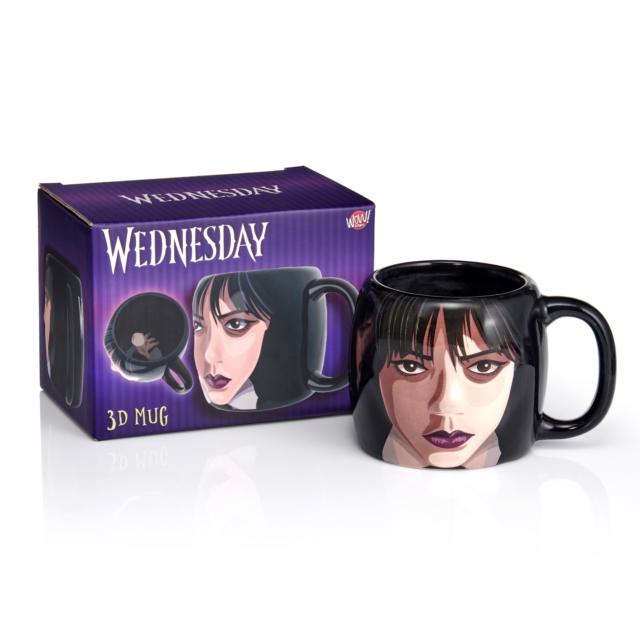 Wednesday And Thing 3D Mug