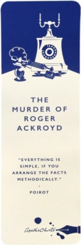 Bookmark Paper - Agatha Christie (Roger Ackroyd)