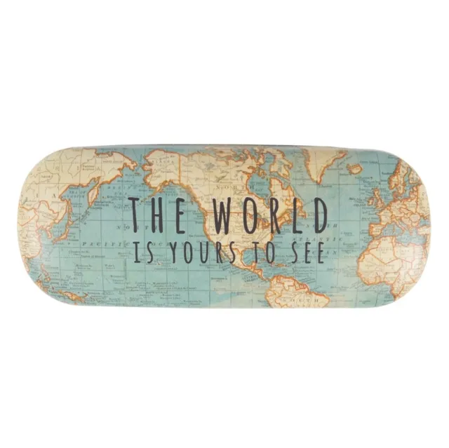 Sass & Belle Vintage Map Glasses Case