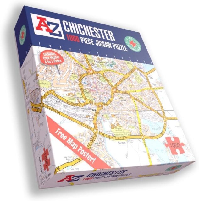 A-Z Map of Chichester