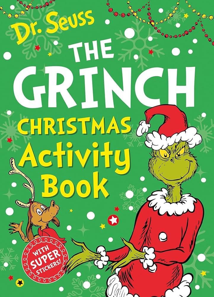 The Grinch Christmas Activity Book