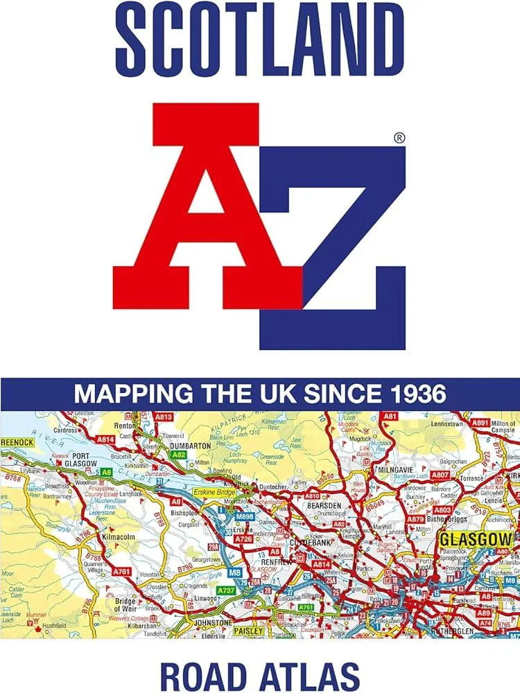 Scotland A-Z Road Atlas