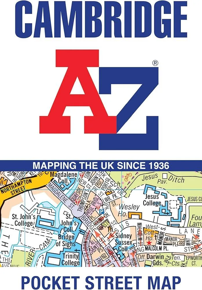 Cambridge A-Z Pocket Street Map