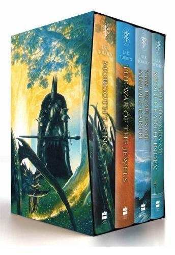 The History of Middle-earth (Boxed Set 4) : Morgoth’S Ring, the War of the Jewels, the Peoples of Middle-Earth & Index